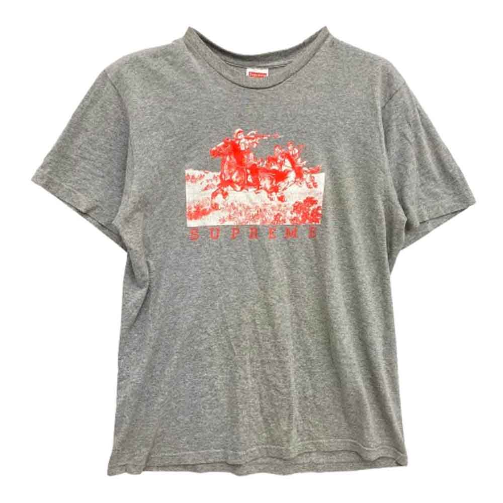 Supreme シュプリーム 19SS Riders Tee ライダー 半袖 Tシャツ グレー系 S【中古】