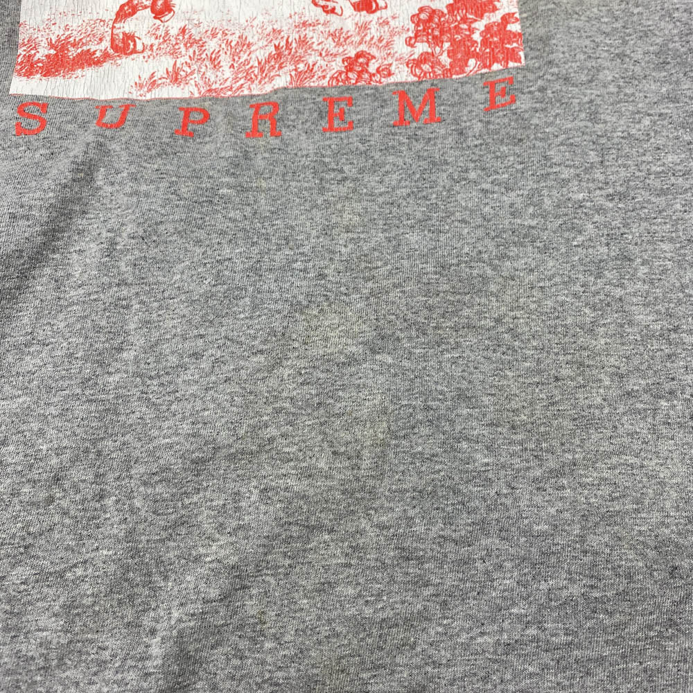 Supreme シュプリーム 19SS Riders Tee ライダー 半袖 Tシャツ グレー系 S【中古】