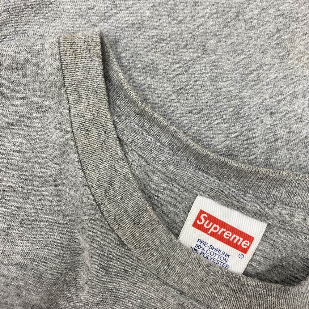 Supreme シュプリーム 19SS Riders Tee ライダー 半袖 Tシャツ グレー系 S【中古】