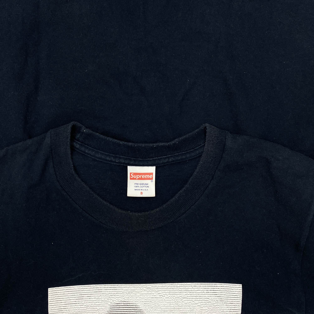 Supreme シュプリーム 17ss Digi tee デジ テリーリチャードソン プリントフォト 半袖 Tシャツ ネイビー系 S【中古】