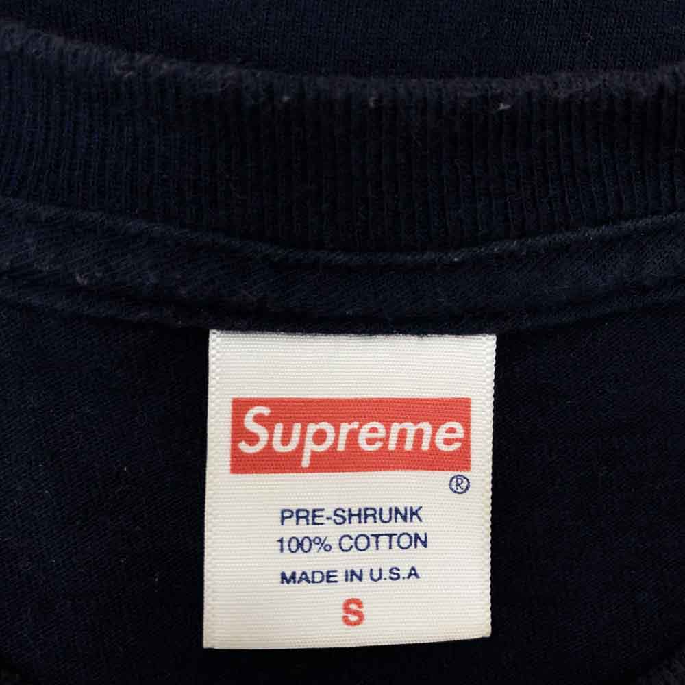 Supreme シュプリーム 17ss Digi tee デジ テリーリチャードソン プリントフォト 半袖 Tシャツ ネイビー系 S【中古】
