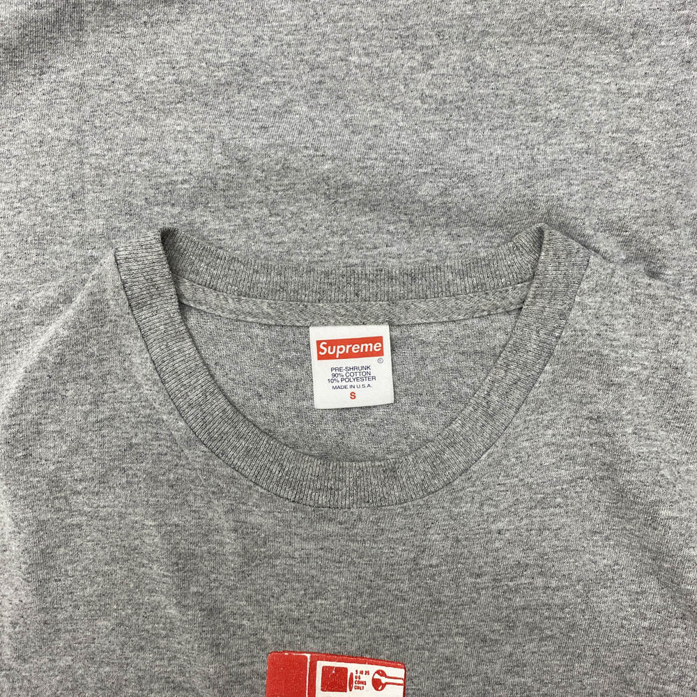 Supreme シュプリーム 18AW Payphone Tee ペイフォン 半袖 Tシャツ グレー系 S【中古】