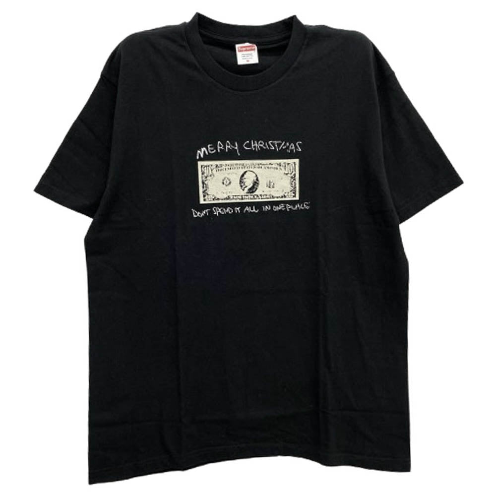 Supreme シュプリーム 21AW Spend It Tee スぺンド イット 半袖 Ｔシャツ ブラック系 M【中古】