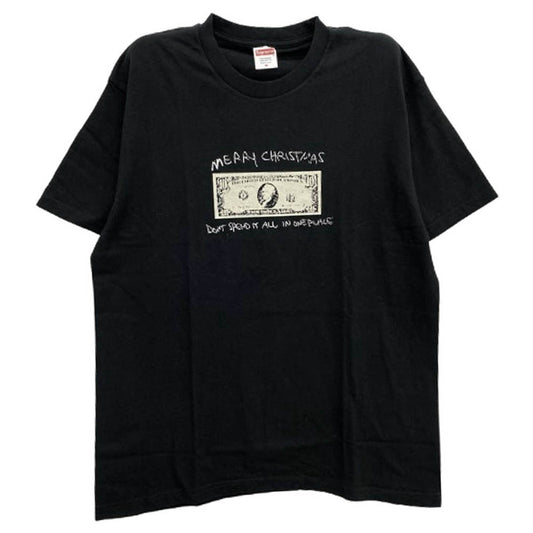 Supreme シュプリーム 21AW Spend It Tee スぺンド イット 半袖 Ｔシャツ ブラック系 M【中古】