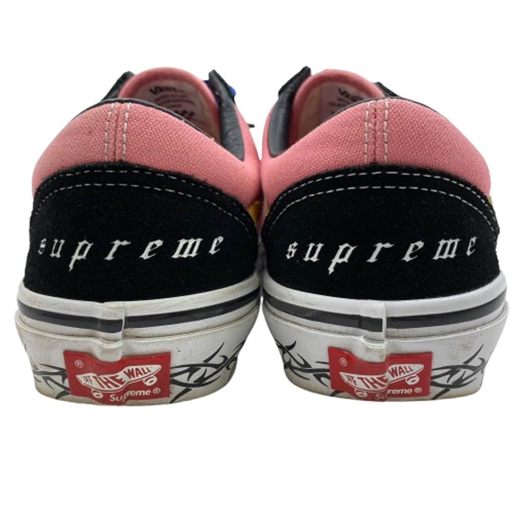 Supreme シュプリーム 21AW VANS Skate Old Skool バンズ オールド スクール ローカット スニーカー マルチカラー系 25.5cm【中古】