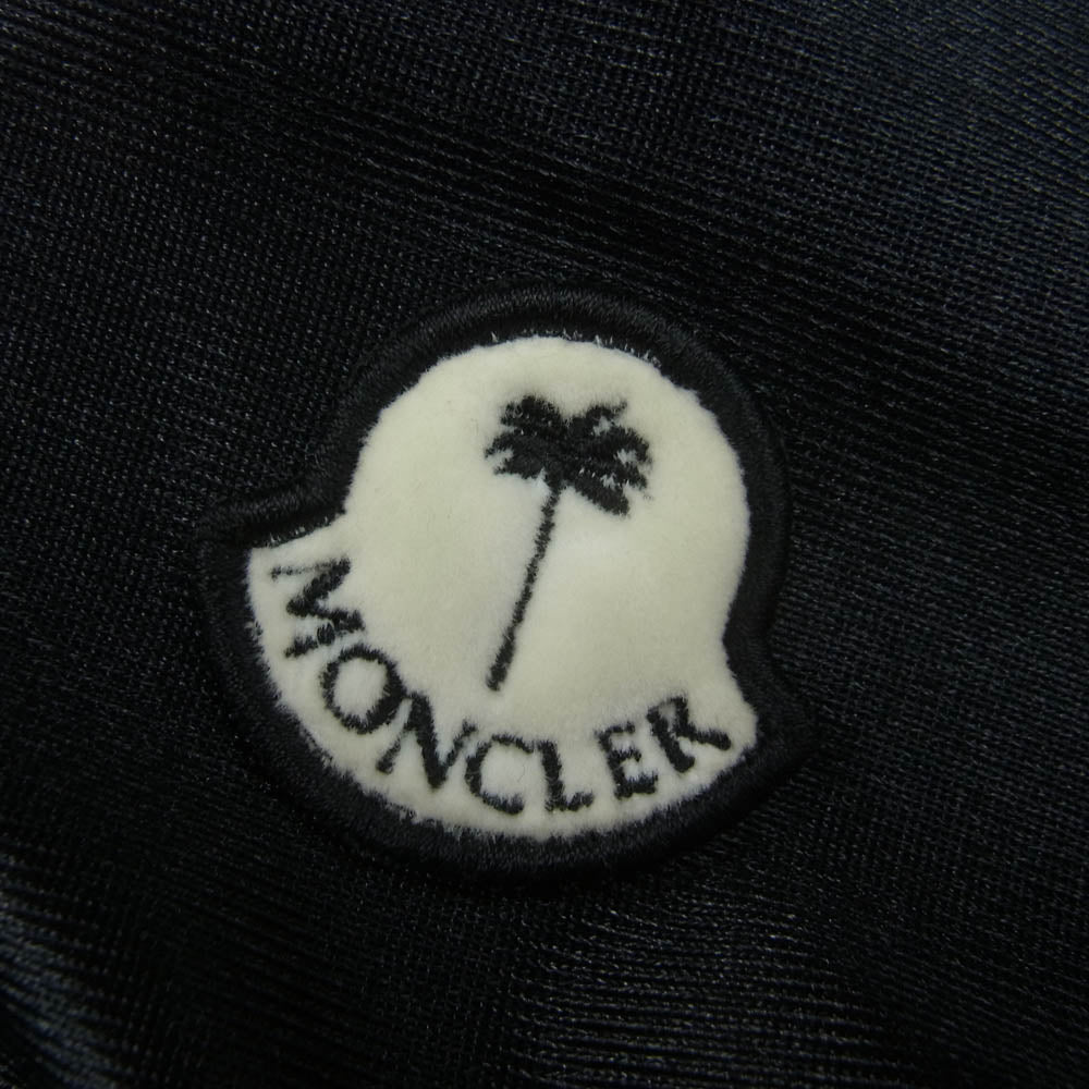 MONCLER モンクレール 22AW H209L8G00002 Genius ジーニアス × PALM ANGELS パームエンジェルス TRACK Zip Up JERSEY トラック ジップ ジャケット ブラック系 S【中古】