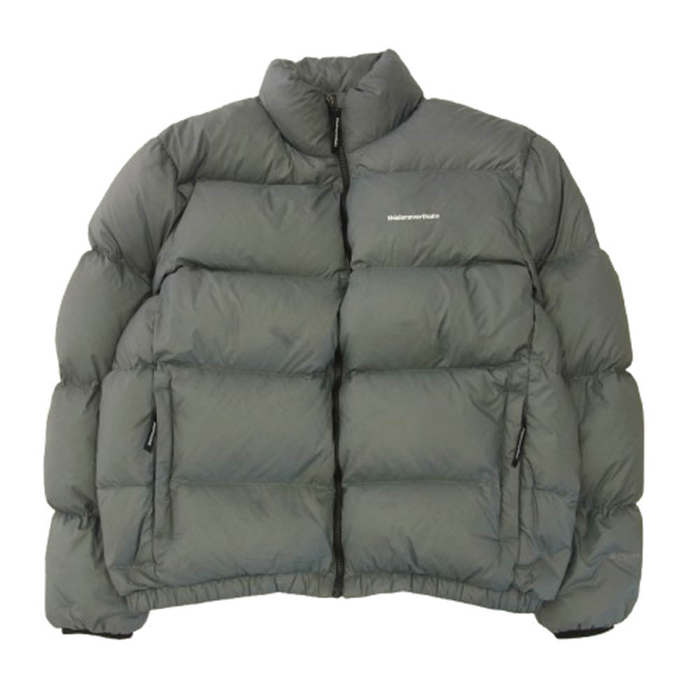 ディスイズネバーザット TN230OOWHS01 PERTEX T Down Jacket パーテックス ジップアップ ダウンジャケット グレー系 M【中古】