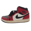 NIKE ナイキ 554724-069 AIR JORDAN 1 MID CHICAGO BLACK TOE エアジョーダン1 ミッド "シカゴ ブラック トゥ スニーカー レッド系 27.5cm【中古】