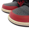 NIKE ナイキ 554724-069 AIR JORDAN 1 MID CHICAGO BLACK TOE エアジョーダン1 ミッド "シカゴ ブラック トゥ スニーカー レッド系 27.5cm【中古】