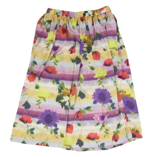 COMME des GARCONS コムデギャルソン 08SS 不協和音期 GA-S041 AD2007 フローラル フラワー プリント スカート マルチカラー系 M【中古】