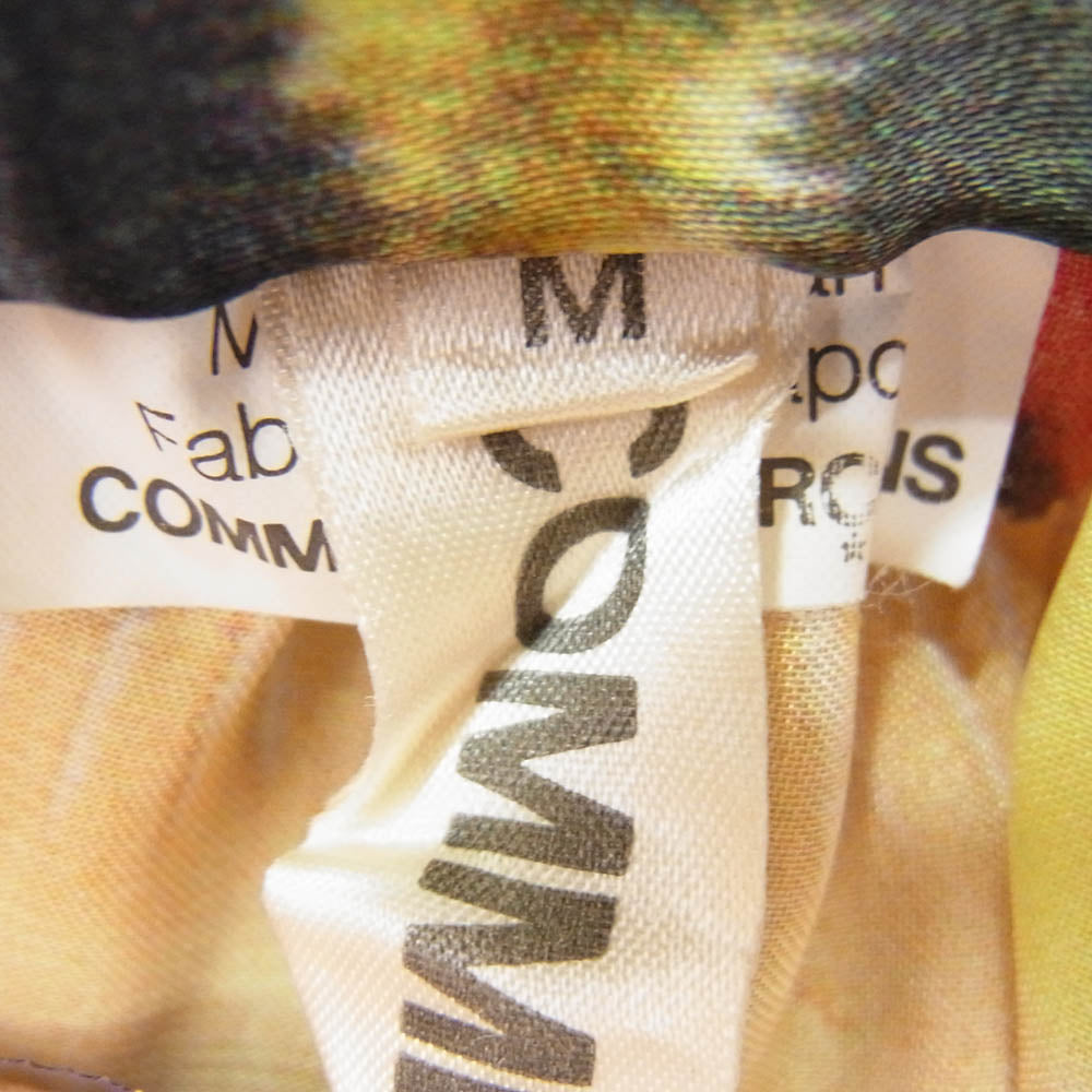 COMME des GARCONS コムデギャルソン 08SS 不協和音期 GA-S041 AD2007 フローラル フラワー プリント スカート マルチカラー系 M【中古】