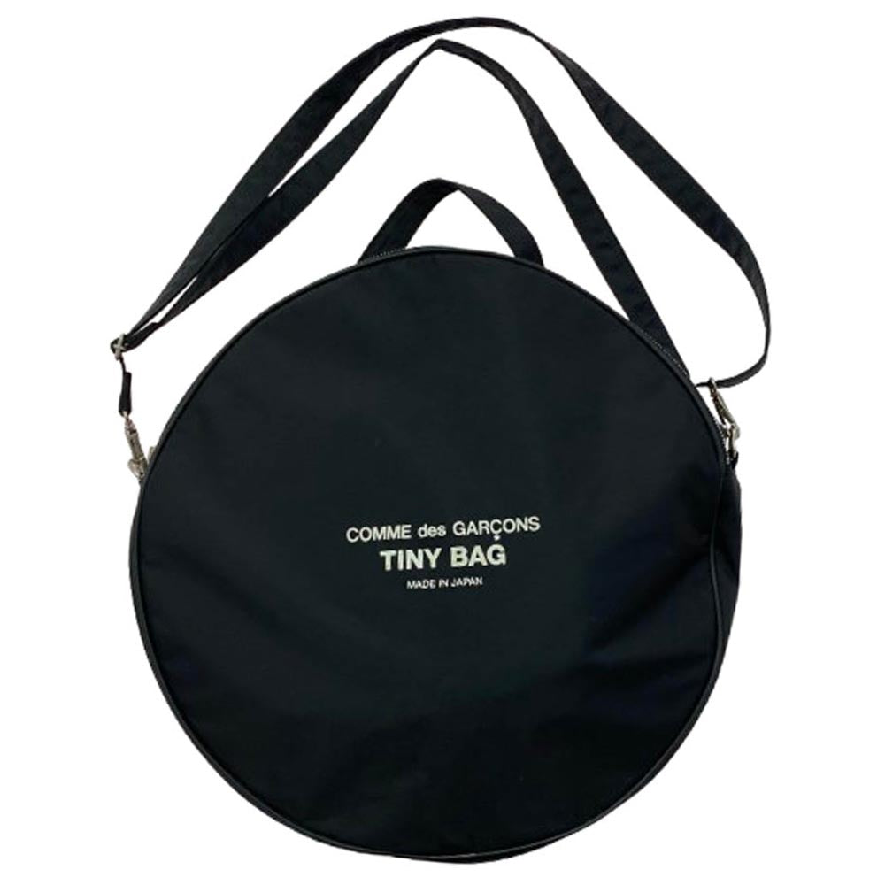 COMME des GARCONS コムデギャルソン TINY BAG サークル タイニー ショルダーバッグ ブラック系【中古】