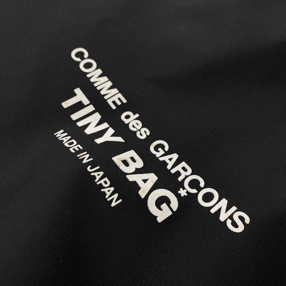 COMME des GARCONS コムデギャルソン TINY BAG サークル タイニー ショルダーバッグ ブラック系【中古】
