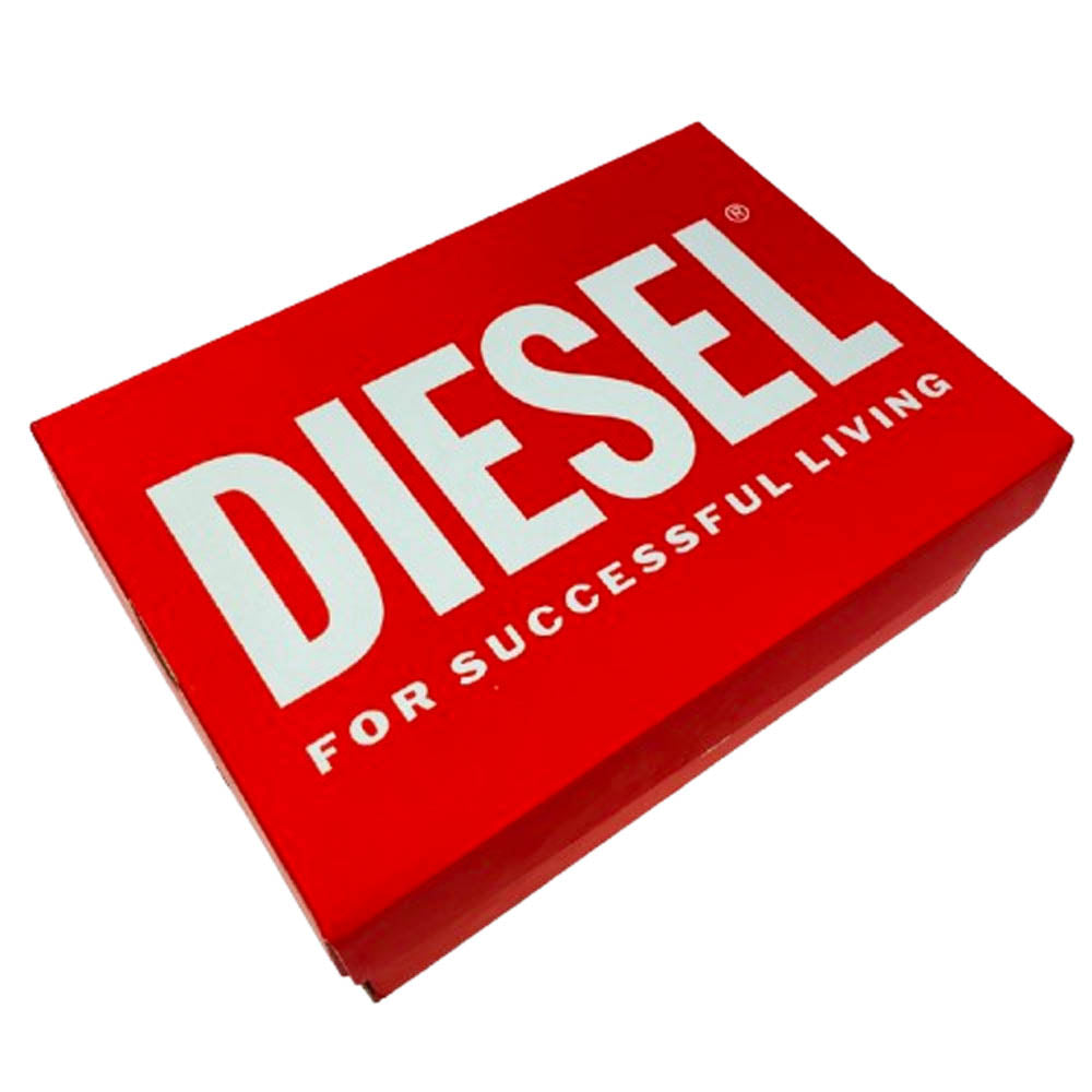 DIESEL ディーゼル F22-06-YUL S-ATHOS MID ハイカット スニーカー インディゴブルー系 26.5cm【中古】