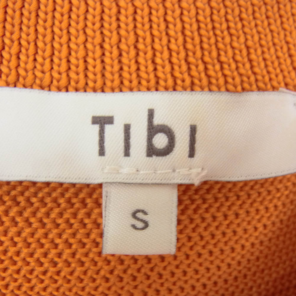 ティビ S119CW6157 クルーネック ニット セーター オレンジ系 S【中古】