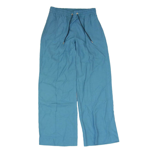 チノ 22WPT001 日本製 レーヨン 無地 パンツ ブルー系 38【中古】