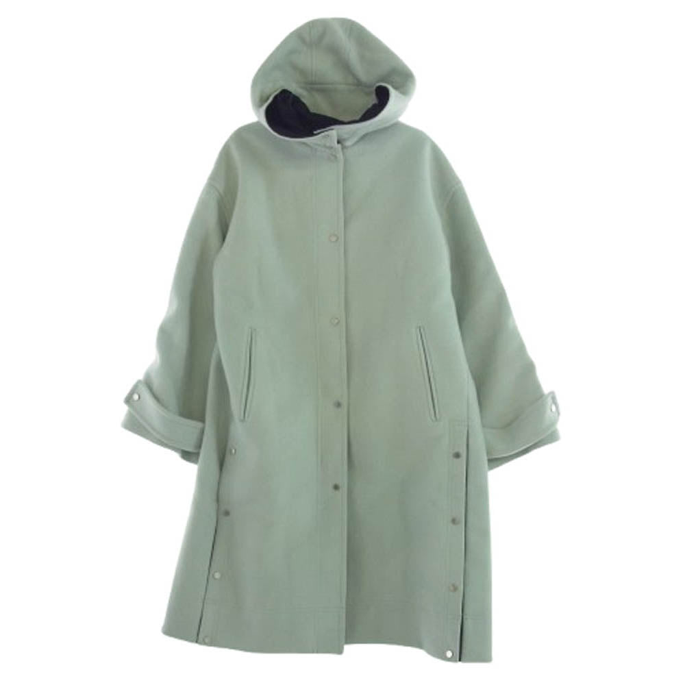 チノ 18WC0008 フーデッド ワイド コート ジャケット ミントグリーン系 36【中古】