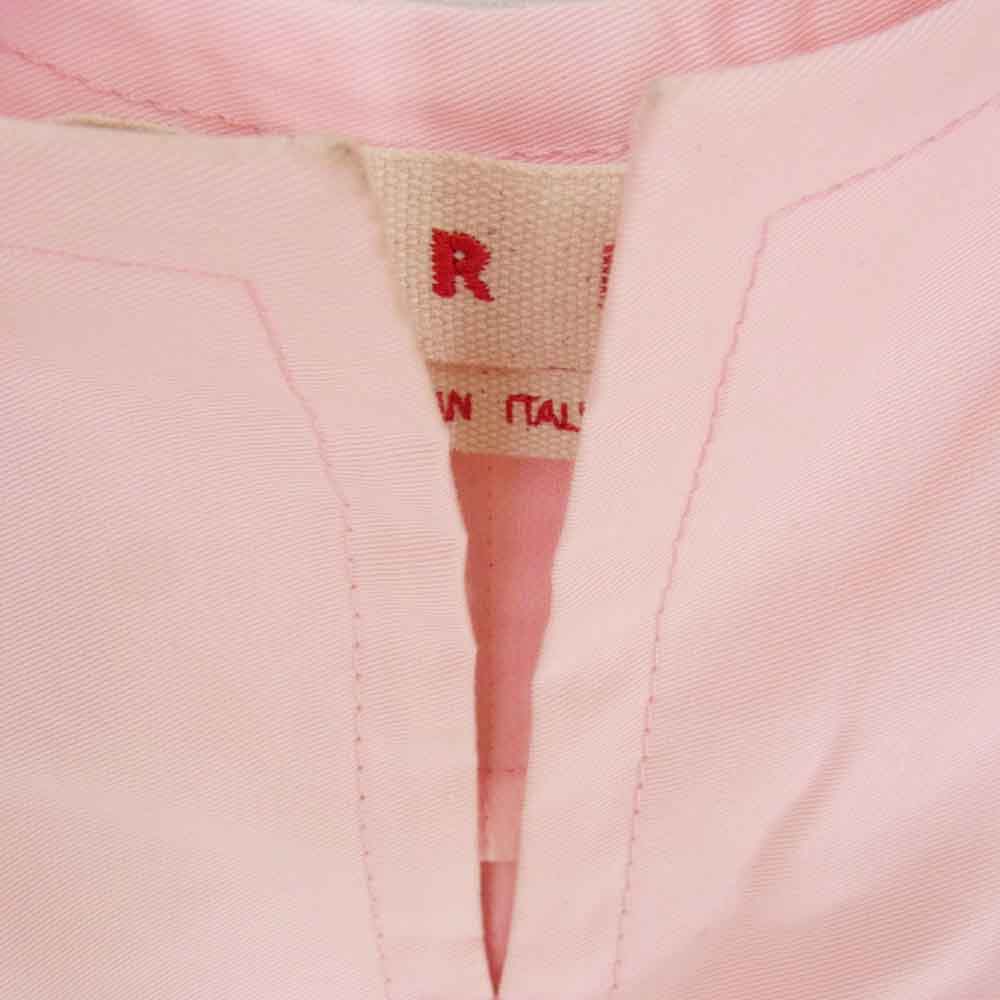 MARNI マルニ CAMA0321M0 TCR23 スキッパー ブラウス 半袖 プルオーバ― シャツ ピンク系 38【中古】