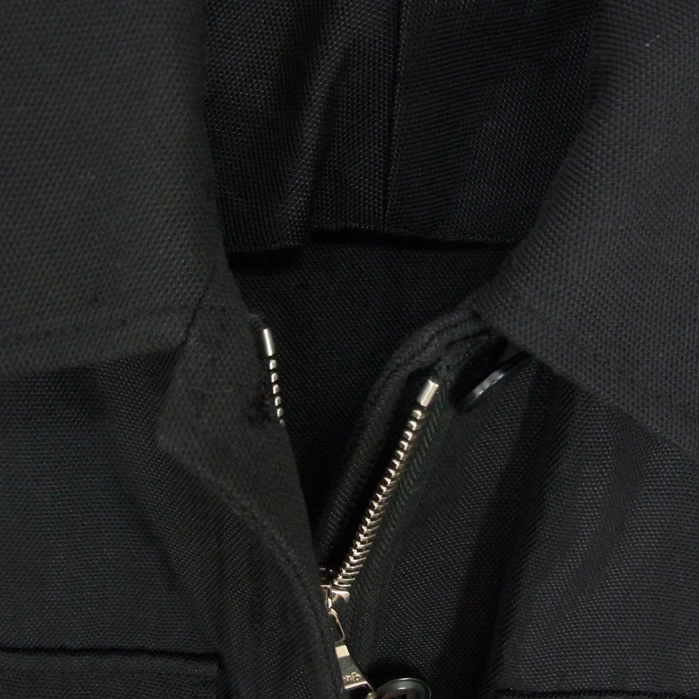 スリーワン フィリップ リム エポレット付き ミリタリー シャツ ジャケット ブルゾン ブラック系【中古】