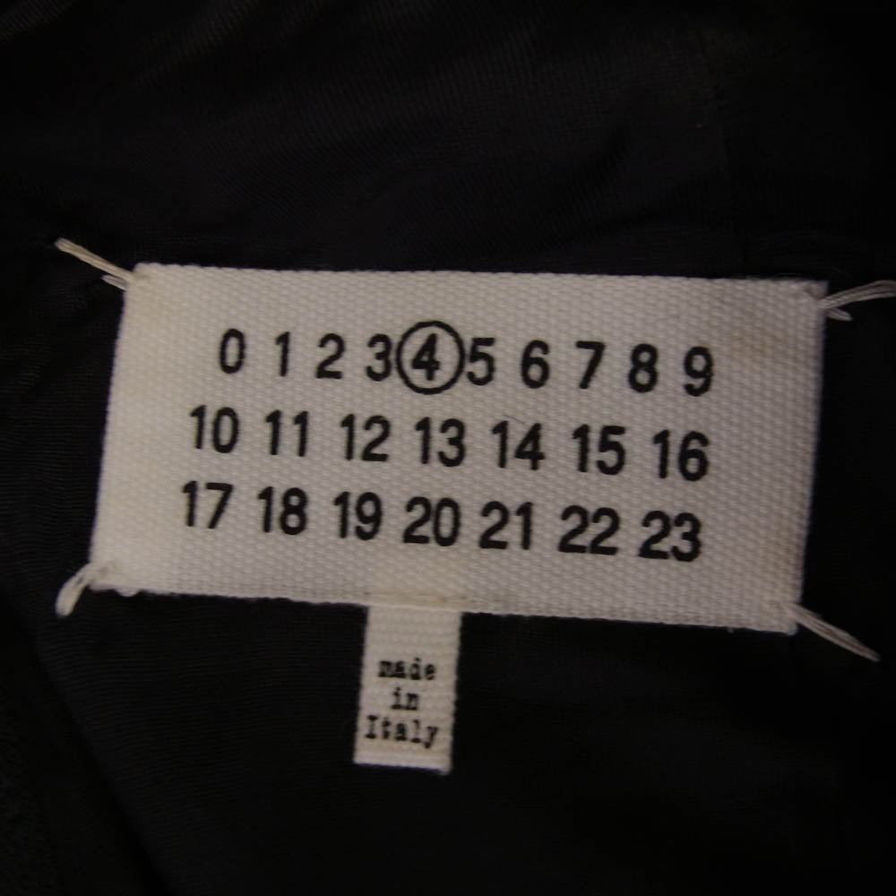 MAISON MARGIELA メゾンマルジェラ S51CT0727 S45365 レーヨン モヘア 長袖 ワンピース ブラック系 40【中古】