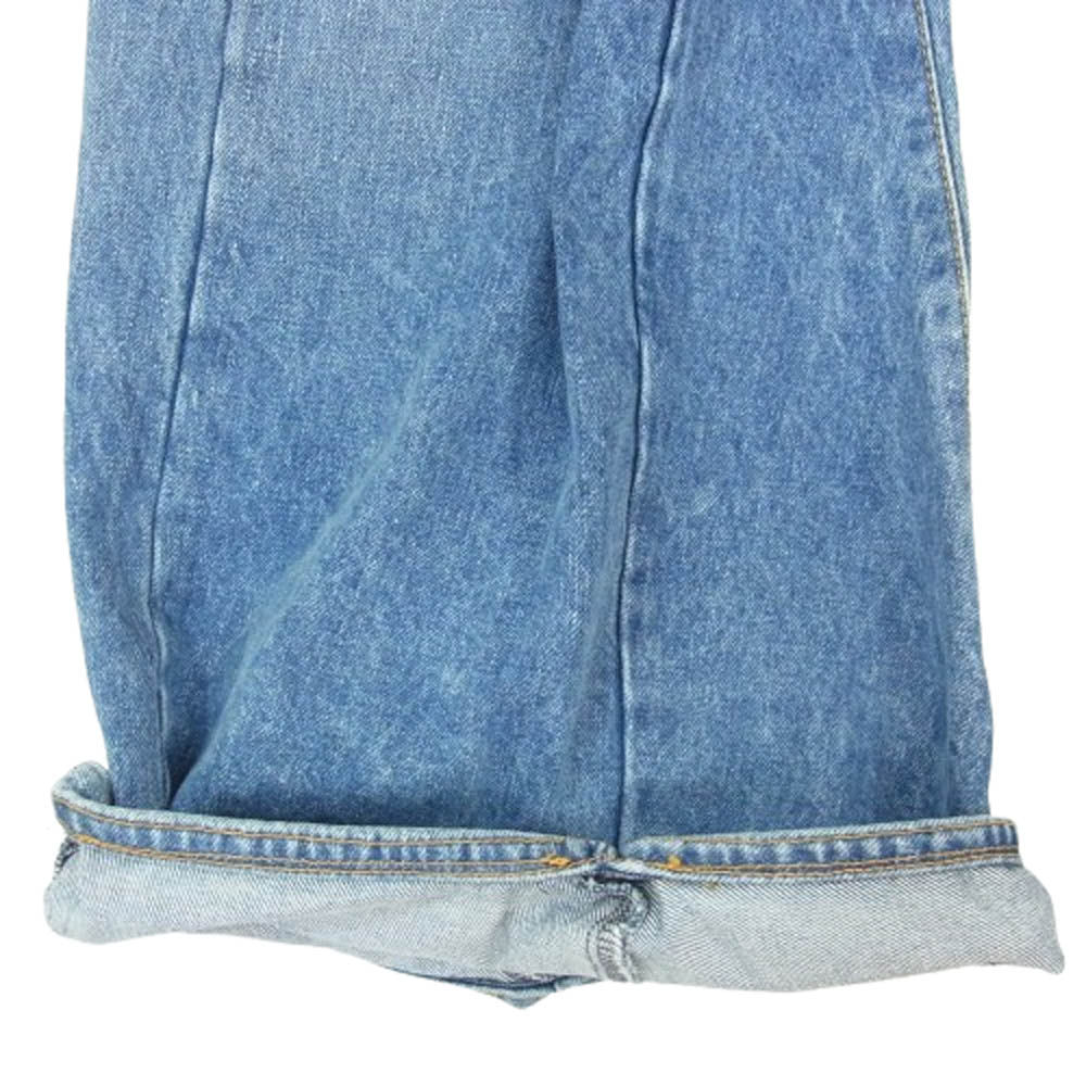 doublet ダブレット 24SS 24SS16PT264 ROBOT LEGS DENIM PANTS ロボットレッグ デニム パンツ ワイド バギー ジーンズ インディゴブルー系 S【中古】