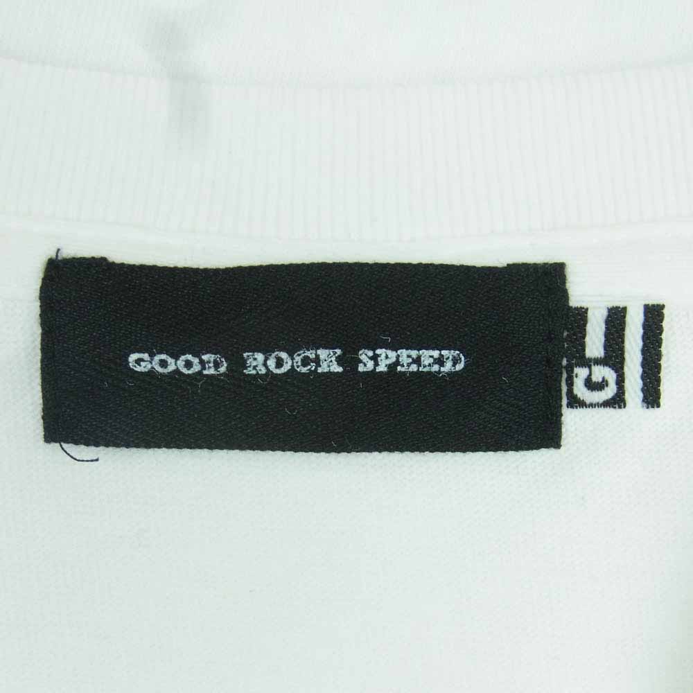 グッドロックスピード nirvana ニルヴァーナ 半袖 Tシャツ コットン 中国製 ホワイト系 L【中古】
