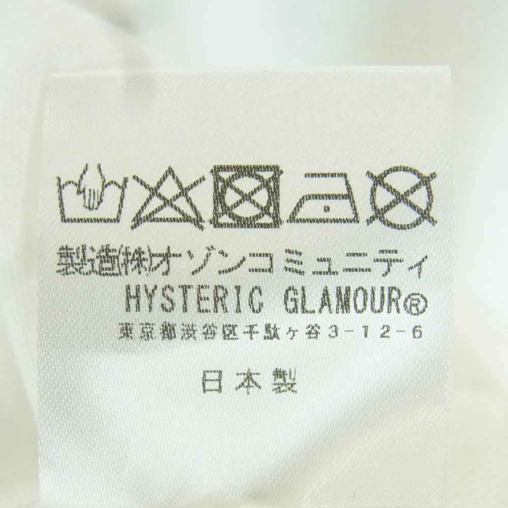 HYSTERIC GLAMOUR ヒステリックグラマー 02251CT45 VAMPIRELLA BLOOD OF HYSTERIC ヴァンピレラ 半袖Ｔシャツ ホワイト系 L【中古】