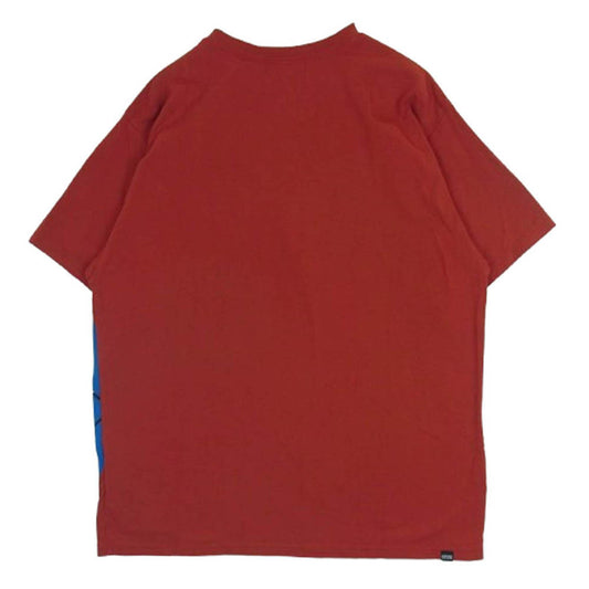 HYSTERIC GLAMOUR ヒステリックグラマー 02243CT13 THE ROLLING STONES GIRL&TONGUE ローリング ストーンズ 半袖 Tシャツ レッド系 ブルー系 L【中古】