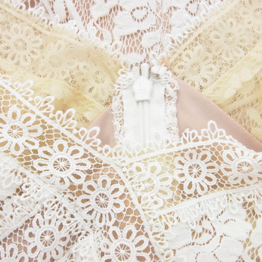 TADASHI SHOJI タダシショージ AVS17129MX AURORE DRESS オーロラドレス ワンピース ホワイト系 10【中古】