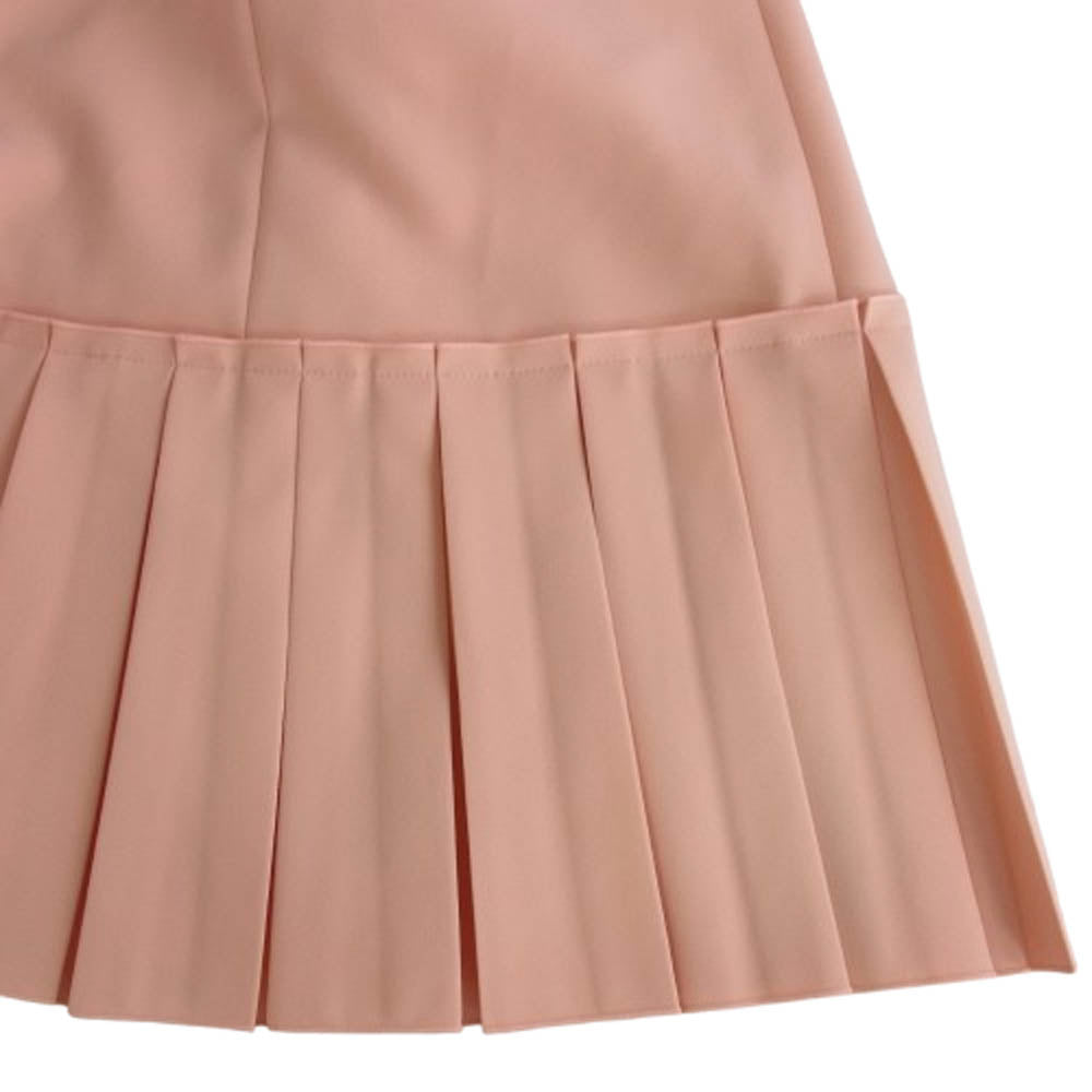 FOXEY フォクシー NA00X617PR FOXEY NEW YORK DRES LUMI ルミ ノースリーブ ワンピース サーモンピンク系 40【中古】