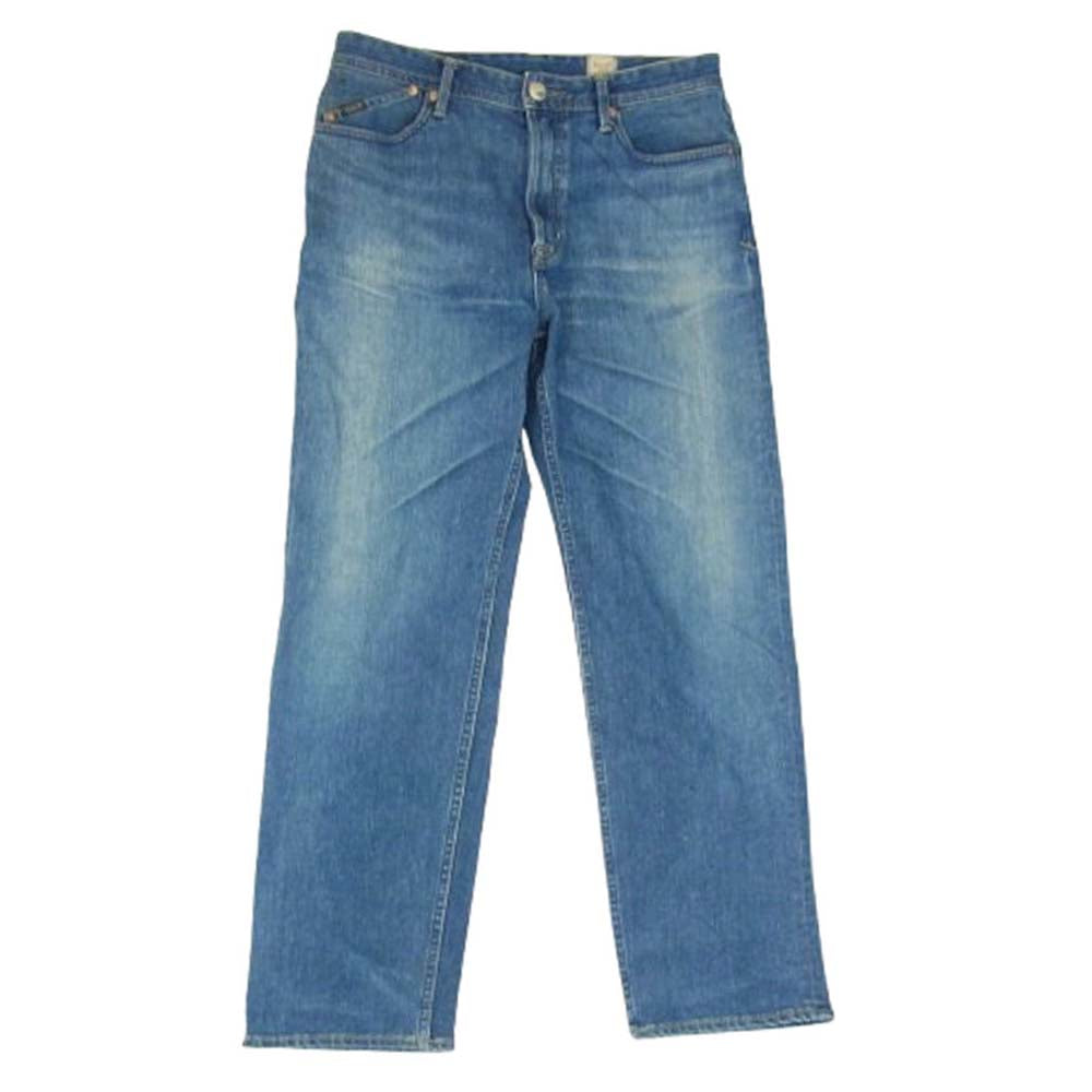 YANUK ヤヌーク 57243004 BEN ベン クラシック ストレート デニム パンツ インディゴブルー系 32【中古】