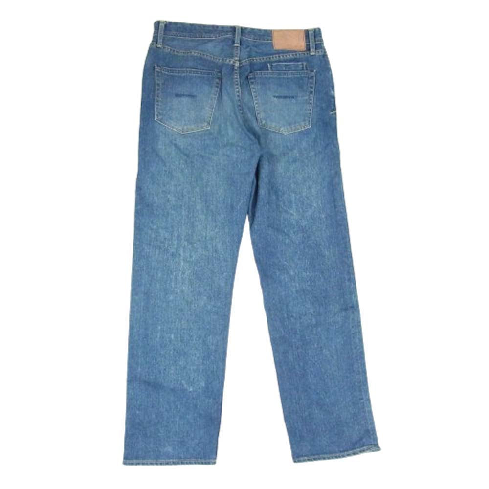 YANUK ヤヌーク 57243004 BEN ベン クラシック ストレート デニム パンツ インディゴブルー系 32【中古】