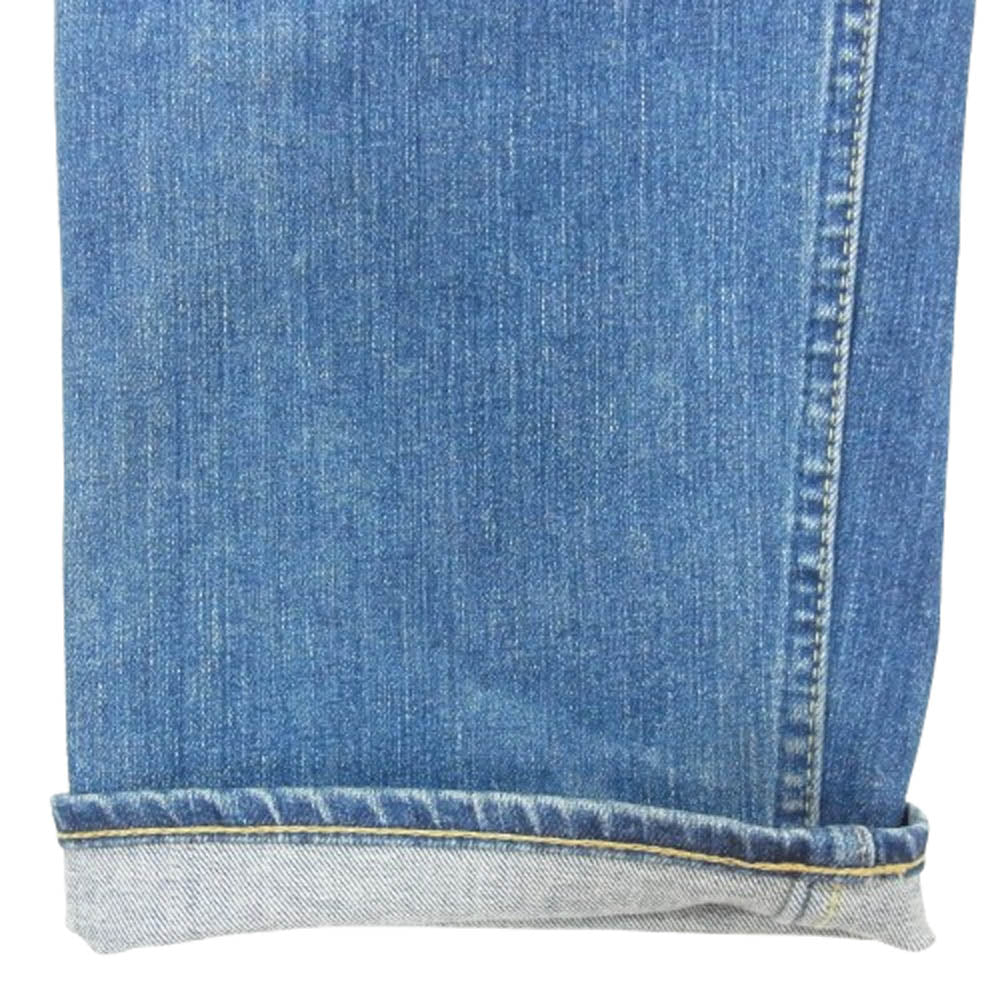 YANUK ヤヌーク 57243004 BEN ベン クラシック ストレート デニム パンツ インディゴブルー系 32【中古】