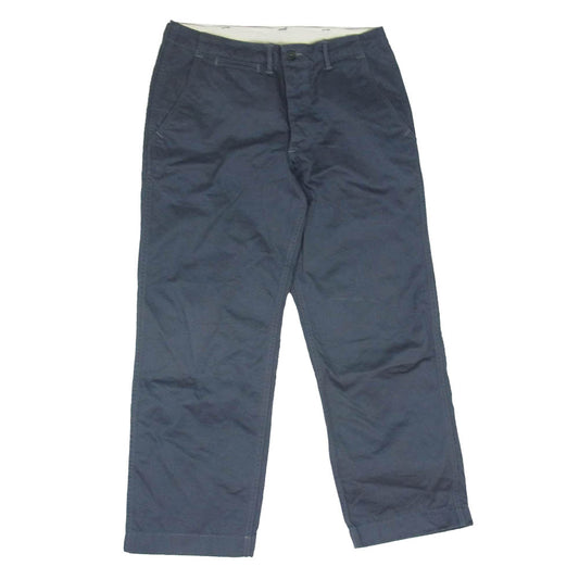 WAREHOUSE ウエアハウス DUCK DIGGER チノ ワーク トラウザーズ パンツ ネイビー系 33【中古】
