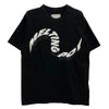 Sacai サカイ 19SS 19-0002S melting pot T shirts メルティング ポット クルーネック プリント 半袖 Tシャツ ブラック系 2【中古】