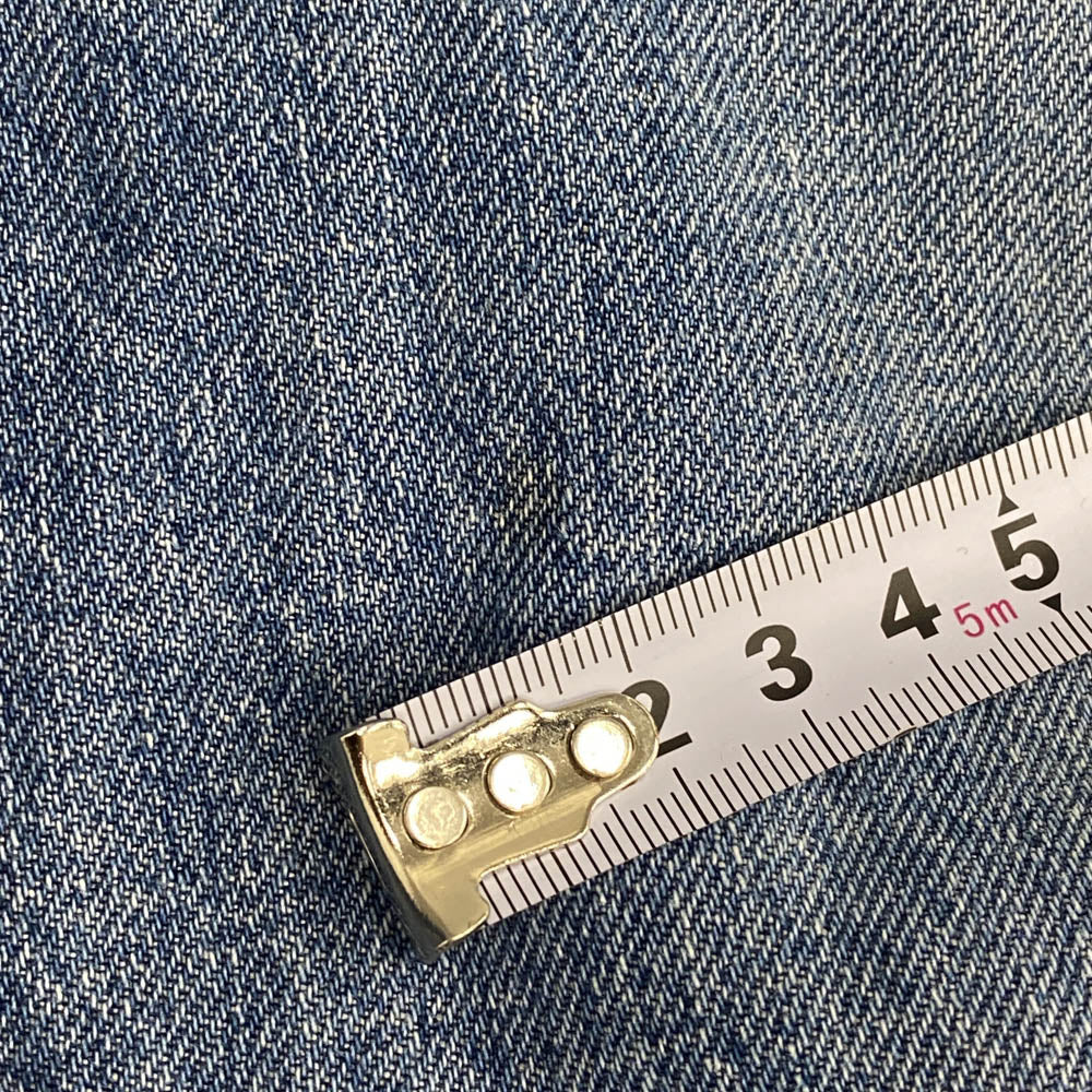 Sacai サカイ 18SS 18-03609 カットオフ デニム ショーツ ワイド パンツ インディゴブルー系 1【中古】