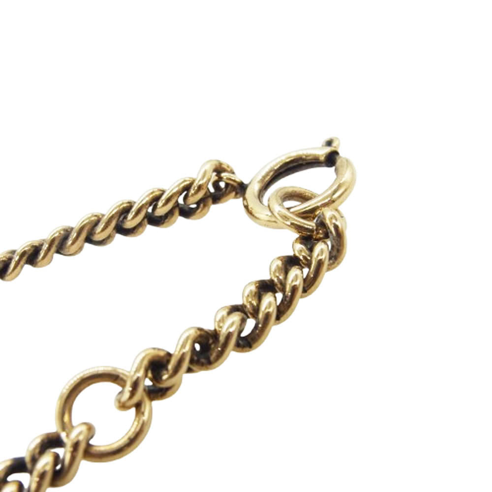 ACNE STUDIOS アクネストゥディオズ BOW NECKLACE リボン ネックレス ゴールド系【中古】