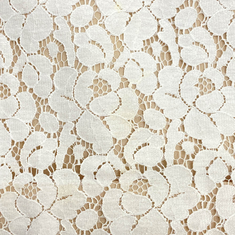 ビーシービージーマックスアズリア ALICE ノースリーブ レース ワンピース ホワイト系 4【美品】【中古】