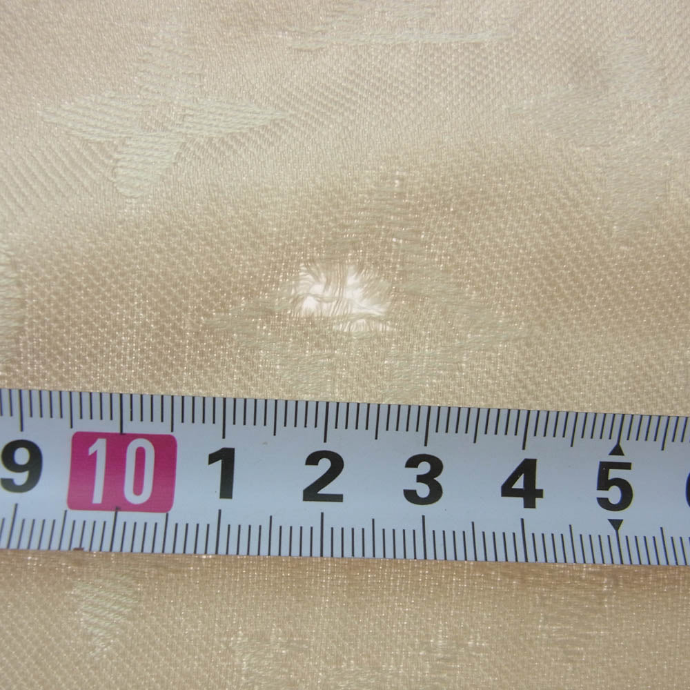 LOUIS VUITTON ルイ・ヴィトン 402336 シルク ウール ストール ショール ベージュ系【中古】