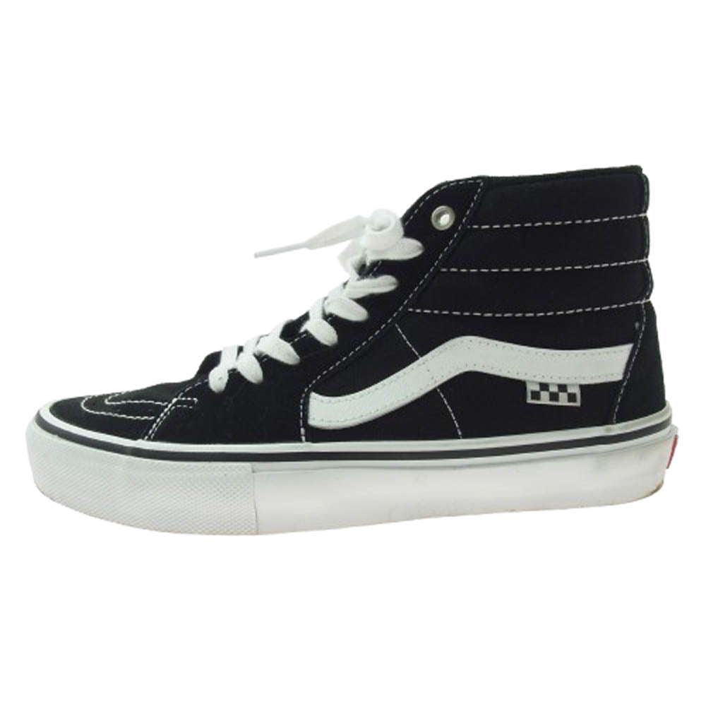 VANS バンズ VN0A5FCCY28 Sk8-Hi Black White Checkerboard スケートハイ ブラック ホワイト チェッカーボード ブラック系 26.0cm【中古】