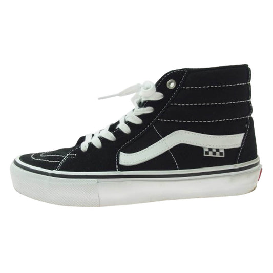 VANS バンズ VN0A5FCCY28 Sk8-Hi Black White Checkerboard スケートハイ ブラック ホワイト チェッカーボード ブラック系 26.0cm【中古】
