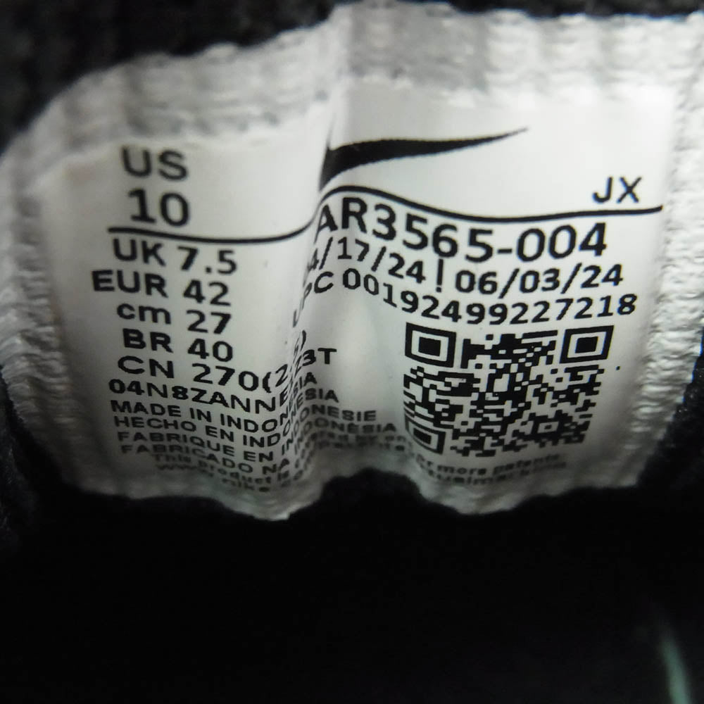 NIKE ナイキ AR3565-004 Women's Shox R4 Black ウィメンズ ショックス R4 ブラック ブラック系 27cm【中古】