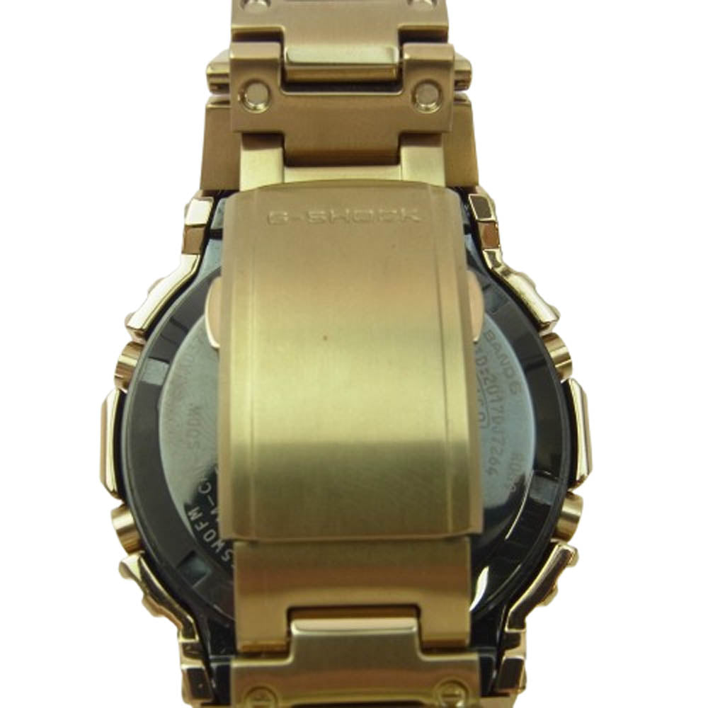 G-SHOCK ジーショック GMW-B5000GD-9JF フルメタル Bluetooth対応 ソーラー クォーツ 反転液晶 ゴールド ゴールド系【中古】
