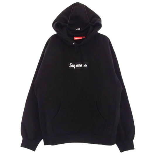Supreme シュプリーム 24AW Box Logo Hooded Sweatshirt ボックス ロゴ フーデッド スウェット シャツ フーディ パーカー ブラック系 L【美品】【中古】