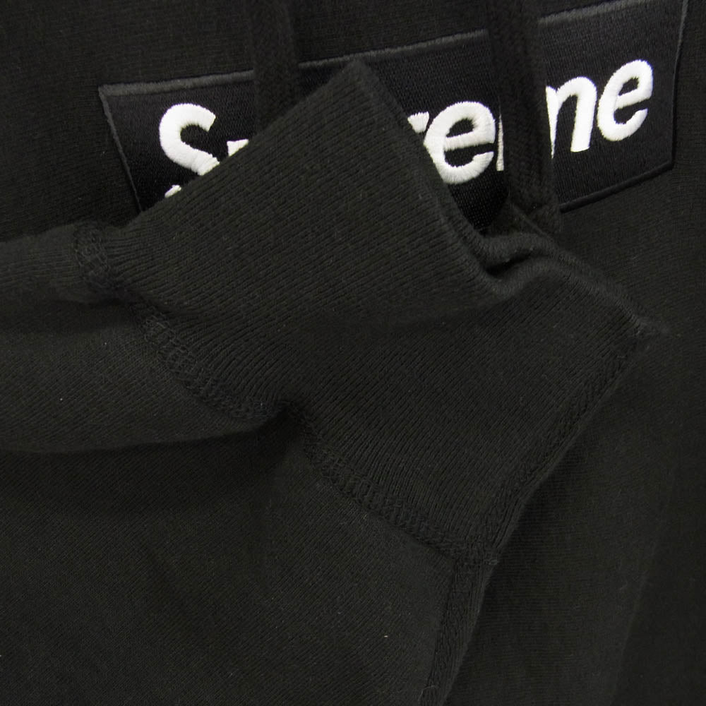 Supreme シュプリーム 24AW Box Logo Hooded Sweatshirt ボックス ロゴ フーデッド スウェット シャツ フーディ パーカー ブラック系 L【美品】【中古】