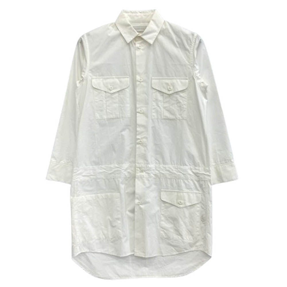 アシードンクラウド 310162604 コットンロング 長袖 シャツ ホワイト系 XS【中古】