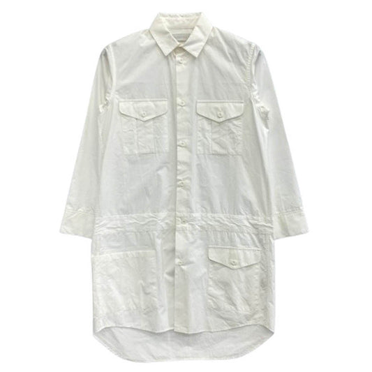 アシードンクラウド 310162604 コットンロング 長袖 シャツ ホワイト系 XS【中古】