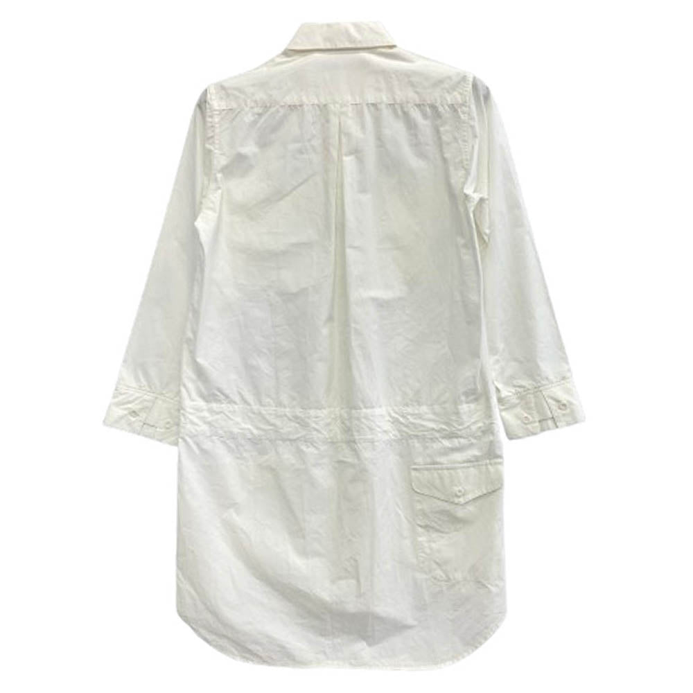 アシードンクラウド 310162604 コットンロング 長袖 シャツ ホワイト系 XS【中古】