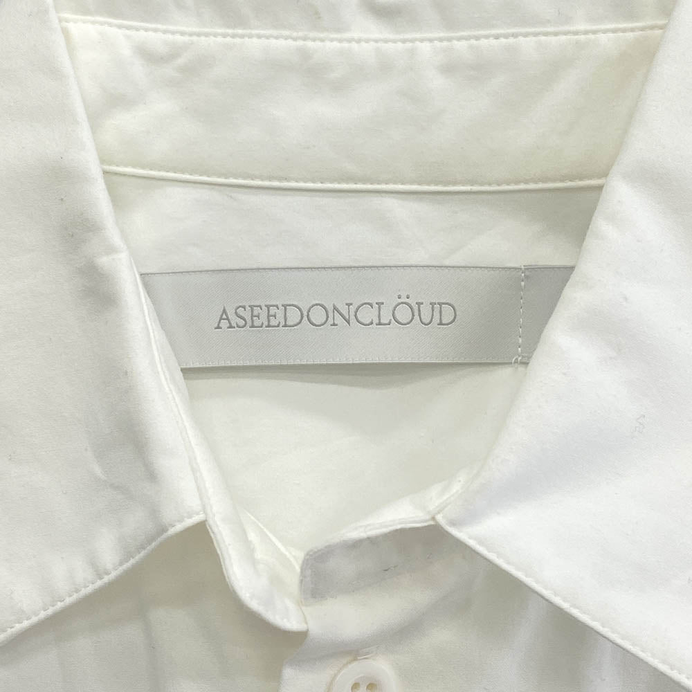 アシードンクラウド 310162604 コットンロング 長袖 シャツ ホワイト系 XS【中古】