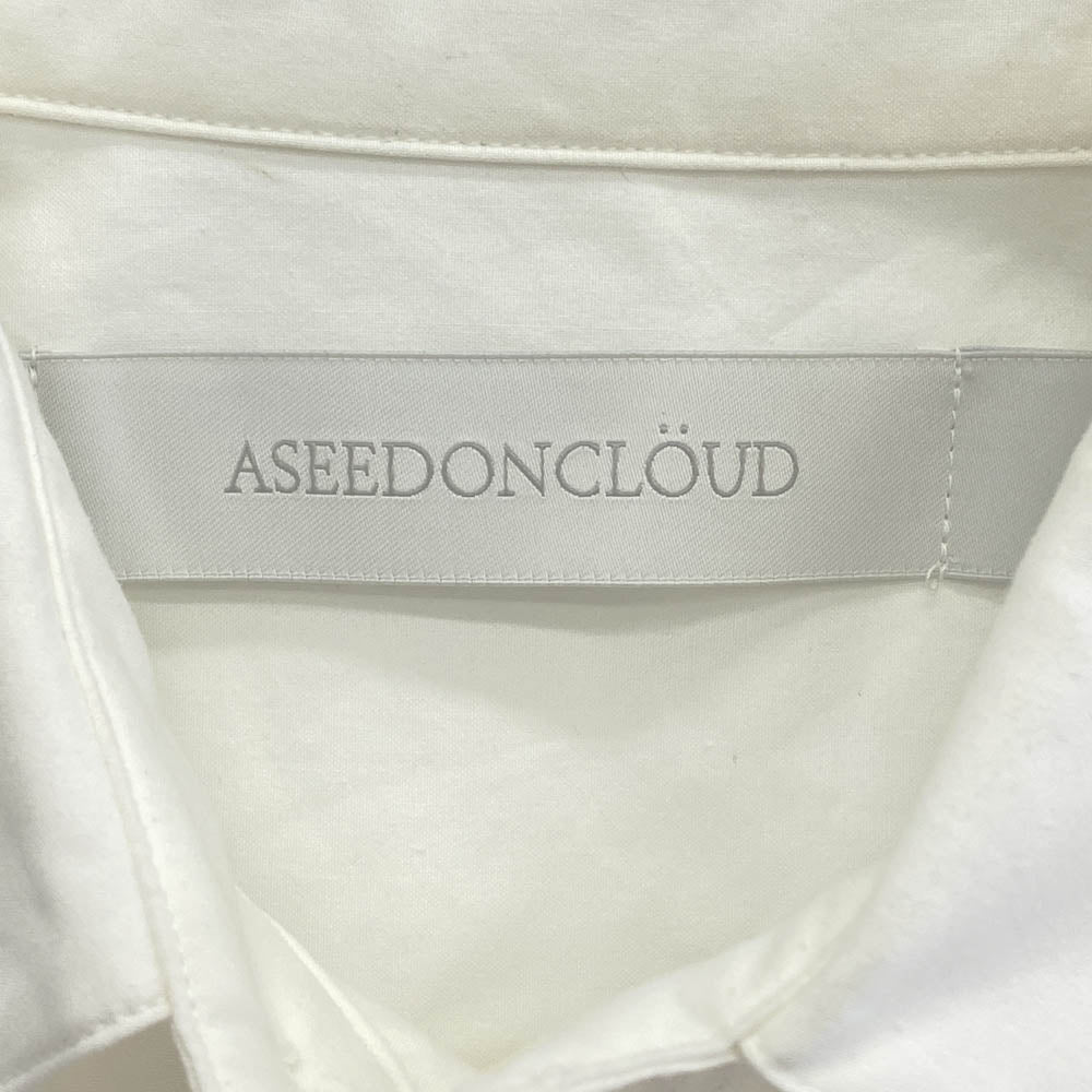 アシードンクラウド 310162604 コットンロング 長袖 シャツ ホワイト系 XS【中古】